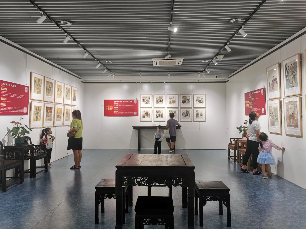 我市舉辦中華傳統(tǒng)文化典故展
