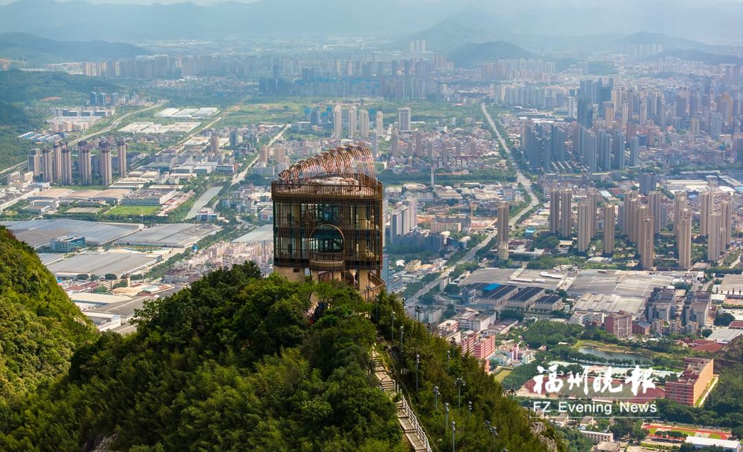 福清石竹山國慶將增網(wǎng)紅打卡地 防火瞭望臺可休憩可觀景
